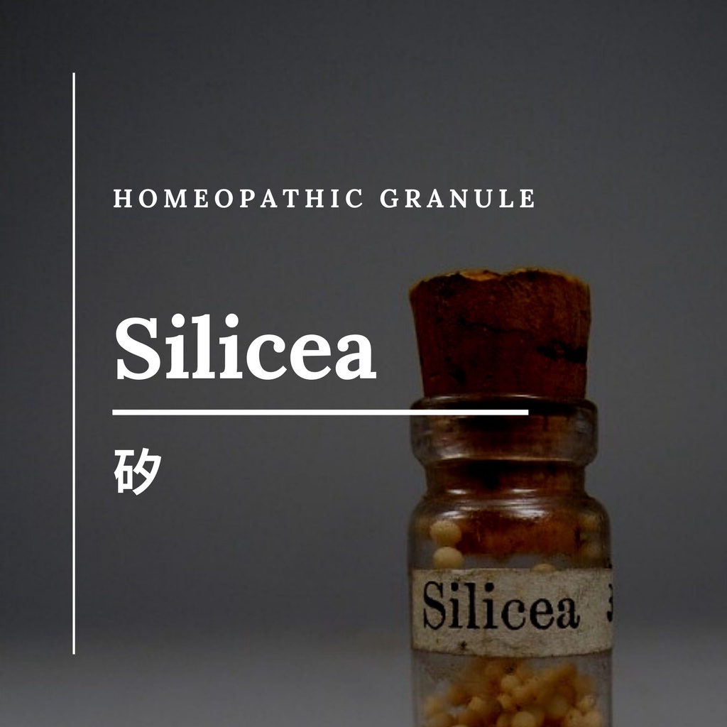 順勢糖球【Silicea 矽 Silica 】Homeopathic Granule 9克 食在自在心空間