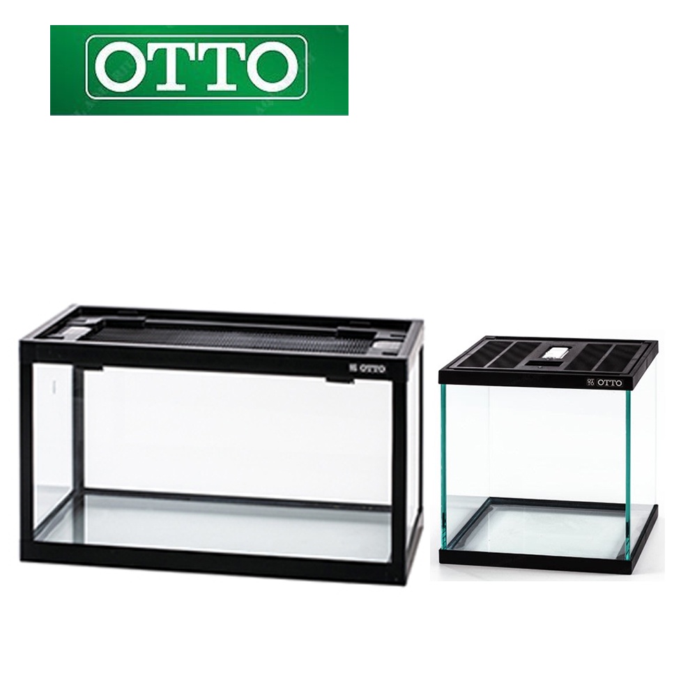【OTTO 奧圖】全玻璃爬蟲缸 爬蟲飼養箱 網蓋 5mm強化玻璃 毛貓寵