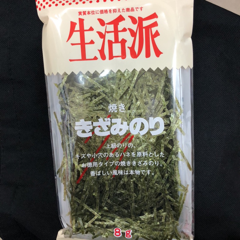 日本 加藤 細切海苔絲 8g