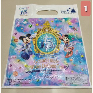 Tokyo Disneyland/DisneySEA迪士尼樂園塑膠購物袋(米奇米妮、冰雪奇緣、Duffy達菲)