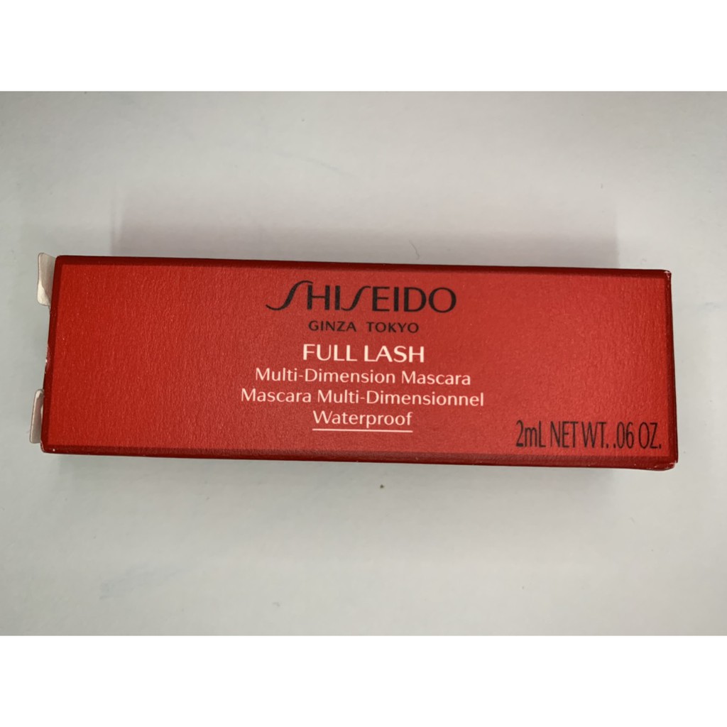 大俠愛轉蛋寶寶-寶寶愛美系列  全新 shiseido 資生堂 FULL LASH 防水睫毛膏 BK901 2ml