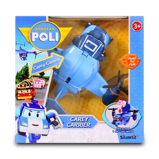 [a果子狸] Robocar Poli 波力救援小英雄 4吋運輸機 卡利 原價499 飛機 可放一台合金車