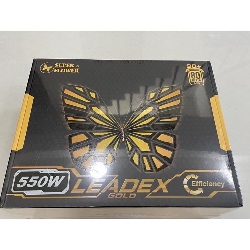 LEADEX 振華 550W 80+ 金牌 全模組化 電源供應器