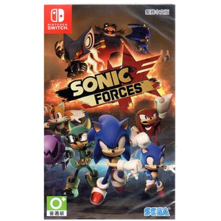 Switch遊戲 NS 音速小子 索尼克 武力 SONIC FORCES 中文版 【魔力電玩】