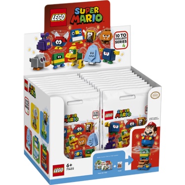 【積木樂園】樂高 LEGO 71402 馬力歐系列 角色組合包－第 4 代 一箱18包