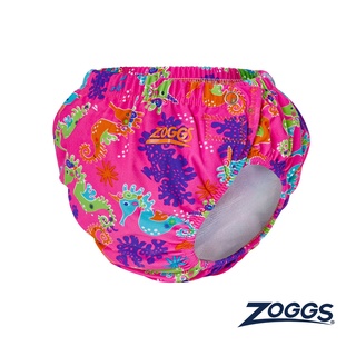 ZOGGS 嬰兒尿布 調整型游泳尿布 游泳課必備 可重複使用 伸縮彈性 海馬遊樂園