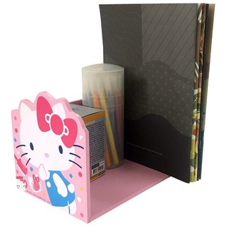 HELLO KITTY 45週年收納小物架 頭型收納小物架 木製收納架 造型架 置物架 桌上收納盒 KT-630089