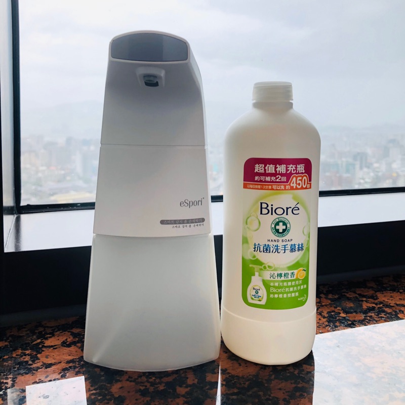 espori韓國智能感應泡沫皂液器全自動洗手機