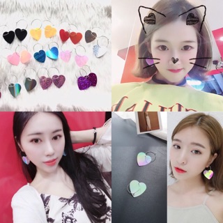 甜心美飾～愛心、亮片、公主、復古、寶石、水鑽、波西米亞、珍珠、星星、毛球、耳環、流蘇、羽毛、蕾絲、緞帶、華麗、蝴蝶、新娘