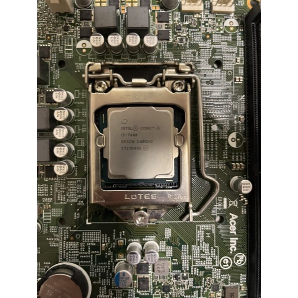 Intel i5-7400+acer主機板+Nvidia gt730+ddr4 8g