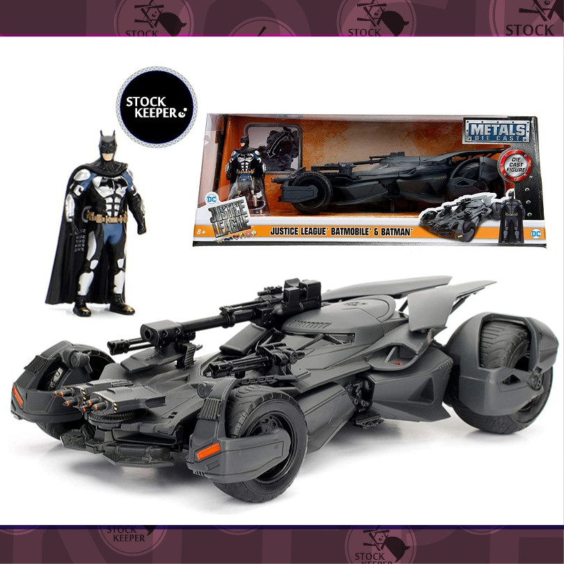 ◀倉庫掌門人▶美版 Jada 1:24合金車模 Justice League Batmobile 正義聯盟 蝙蝠車