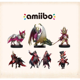 【邦妮電玩】現貨 Switch《魔物獵人 崛起 破曉》Amiibo 爵銀龍 隨從艾路 隨從加爾克 RISE 魔物