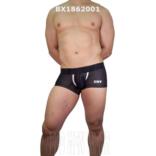 [LOU lect’S] GMW 黑色平口褲 彈性超好GOOD MEN WEAR