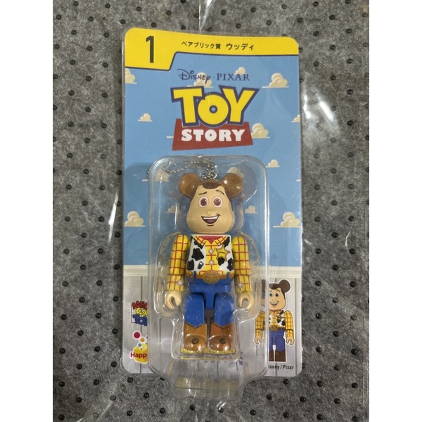 絕版*日版 玩具總動員 Toystory Bearbrick Be@rbrick 100% 快樂賞 胡迪 庫柏力克熊