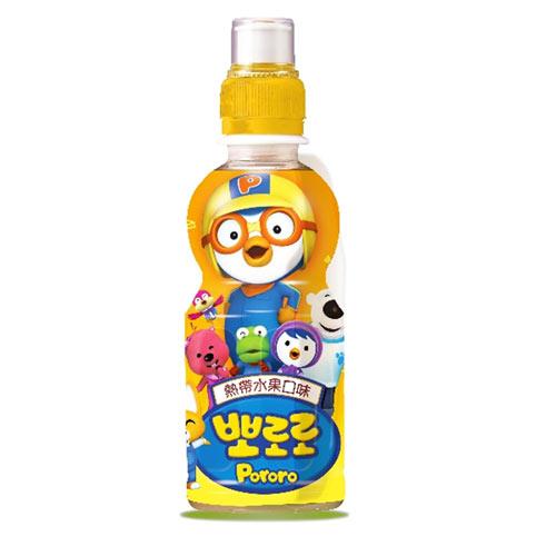 韓國paldo啵樂樂乳酸飲料235ml(熱帶)【愛買】