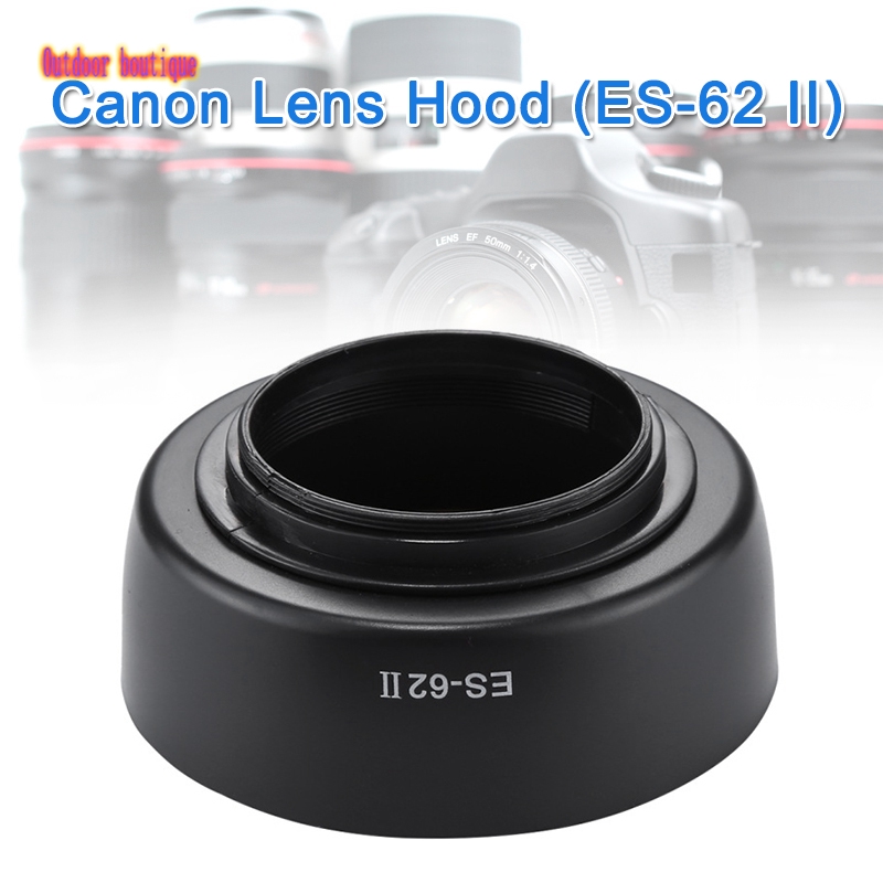 佳能ef 50mm F1 8 Ii鏡頭遮光罩es 62 Es62ii 蝦皮購物
