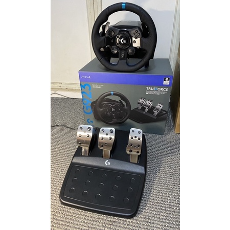 (二手) Logitech G923 羅技模擬賽車方向盤
