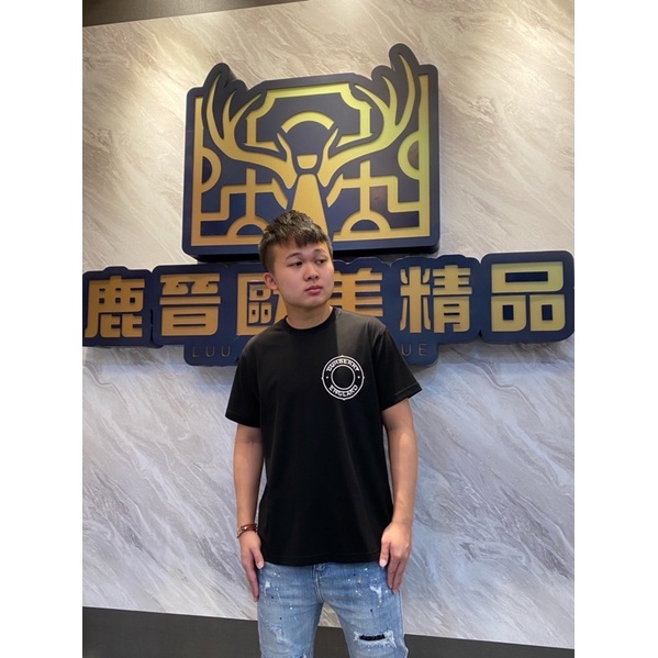 鹿晉歐美精品🦌 Burberry BBR 胸前圓圈白膠印短袖T恤