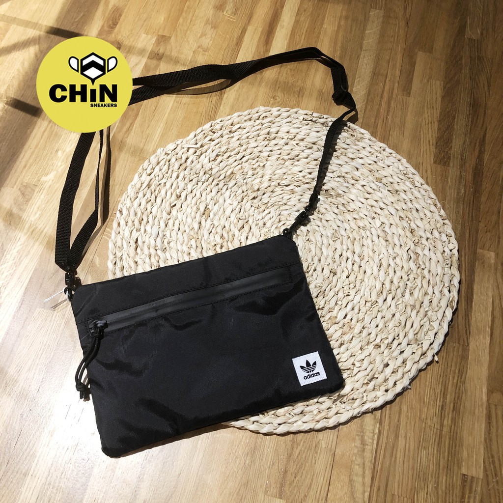 ☆CHIN代購☆ Adidas Originals Pouch 防水 小包 側背 手機包 小袋 黑 FM1312 現貨