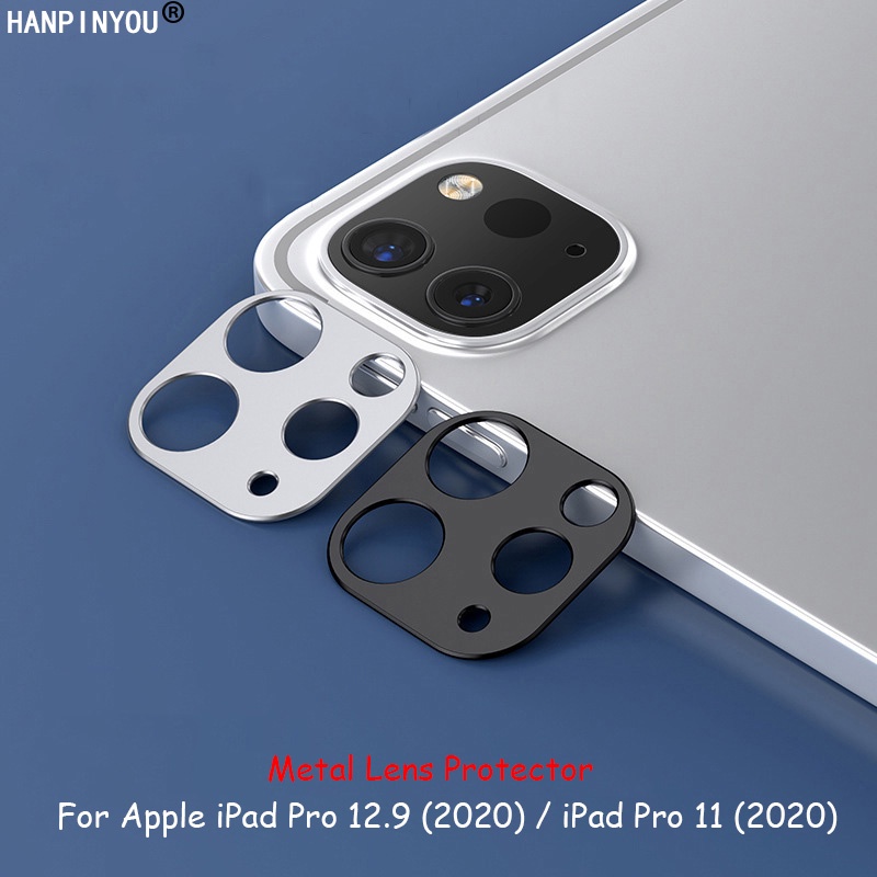 適用於 Apple iPad Pro 12.9 (2020) / Pro 11 2020 豪華相機保護圈金屬鏡頭保護套保