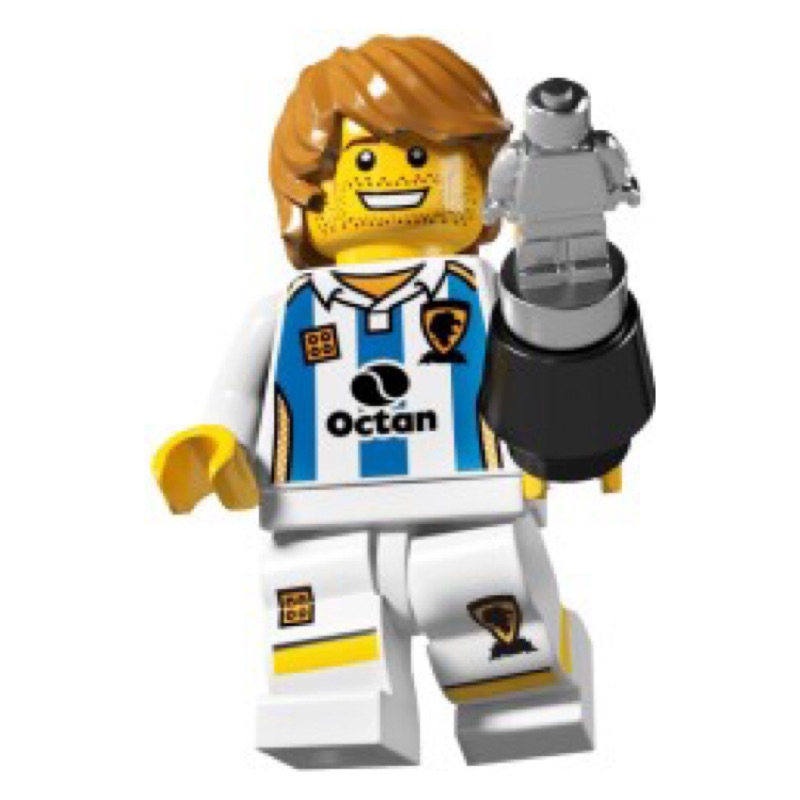 [BrickHouse] LEGO 樂高 8804 4代 11號 足球員 全新未拆