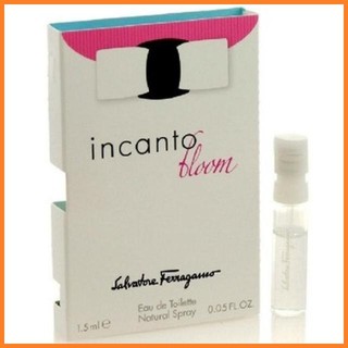 【原裝噴式針管】Salvatore Ferragamo 菲拉格慕 incanto Bloom 法拉蜜女性淡香水1.5ML