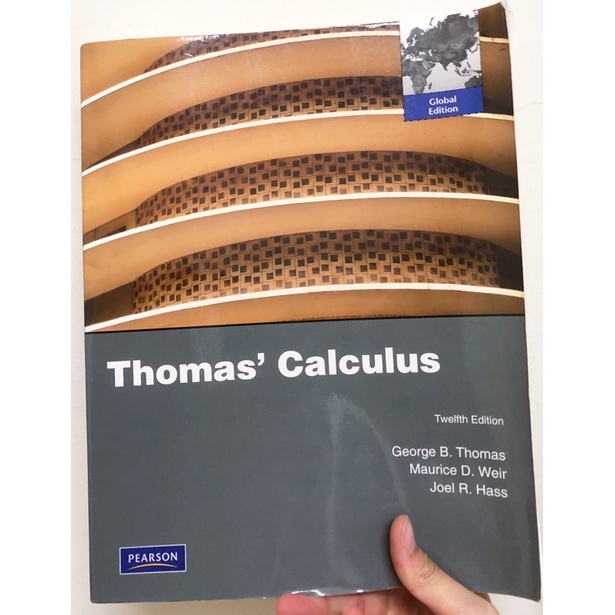 (無字跡、近全新）Thomas’ Calculus 12/e