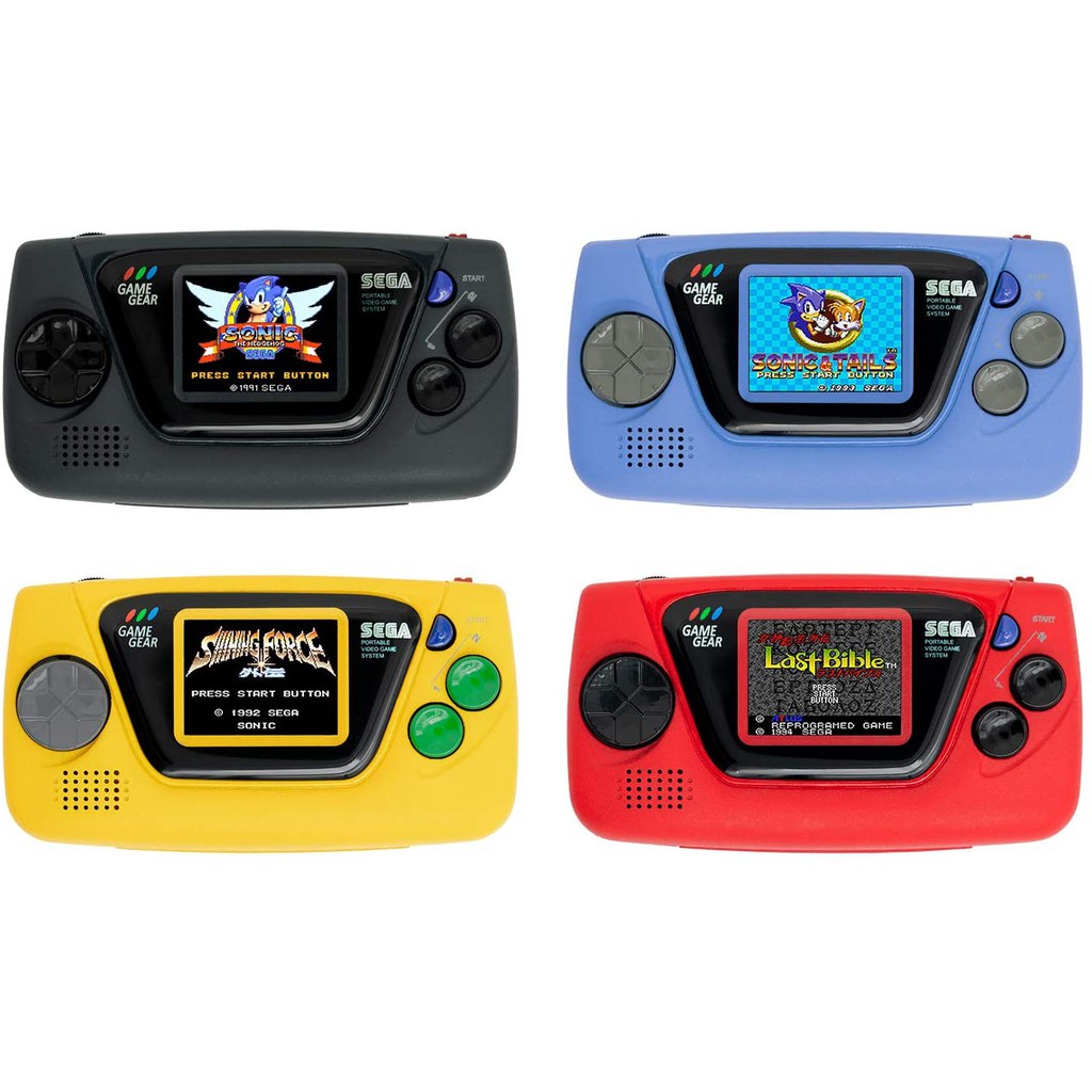 (全新現貨絕版品)SEGA GAME GEAR micro 4色完整套裝 + 附帶螢幕放大周邊 迷你GG放大鏡