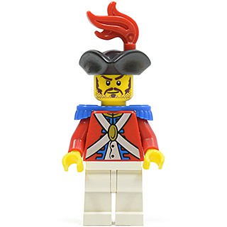 樂高人偶王 LEGO 海盜系列#10210  pi119 海軍官兵