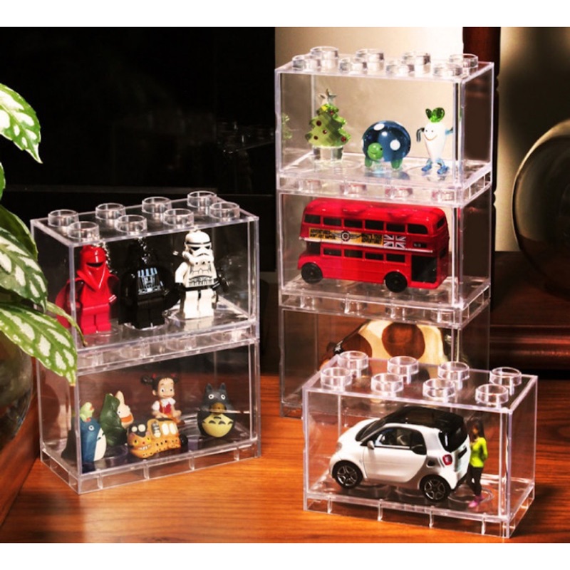 現貨 老周微影 Tiny T-Brick 1:64專用 透明殼 壓克力盒 模型車 收納盒 展示盒 盒子 防塵 單賣