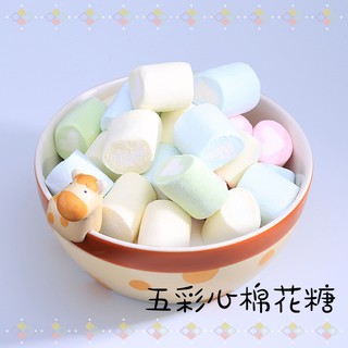 [棉花糖類] 吉米吉 悅情 五彩心心卷棉花糖 棉花糖 1000g 1公斤