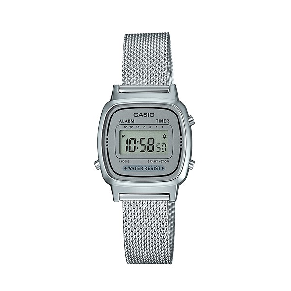 CASIO 卡西歐 熱銷復古小方形數位電子錶LA670WEM-7　LA670WGA-1電子錶