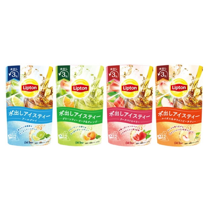 現貨🔥 Lipton 🇯🇵日本立頓 水出冷泡冰茶系列 立體紅茶包 12入