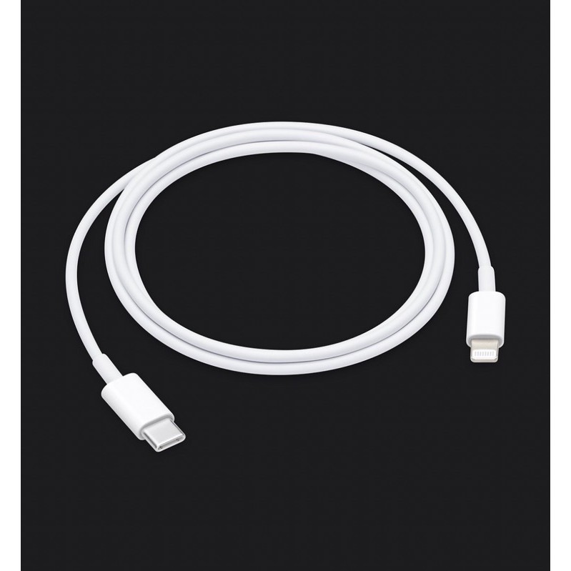 全新 Apple 蘋果 原廠 USB-C 對 Lightning 連接線 1公尺 （蘋果手機附的）