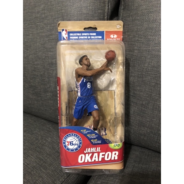 NBA公仔 費城76人隊 Jahlil Okafor 麥法蘭公仔 全新未拆封 人偶 模型