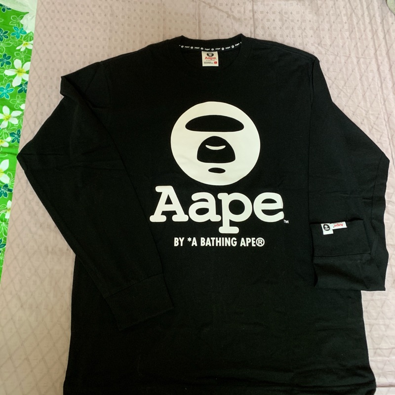 Aape 福袋長T 二手 size L