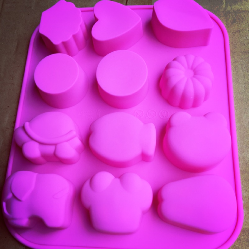 12孔大象動物模具 防蚊磚 手工皂 冰塊 婚禮小物 冰磚 香磚 皂基 巧克力 模具