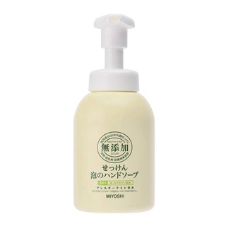 日本製造【Miyoshi石鹼】無新增肥皂泡沫洗手乳 本體 350ml onfly1689