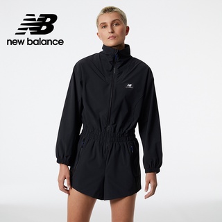 【New Balance】NB連身短褲_女性_黑色_WU21500BK