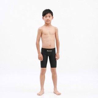 芭比游泳👣Marium男童條紋款競賽型泳褲鯊魚褲8105/共三色