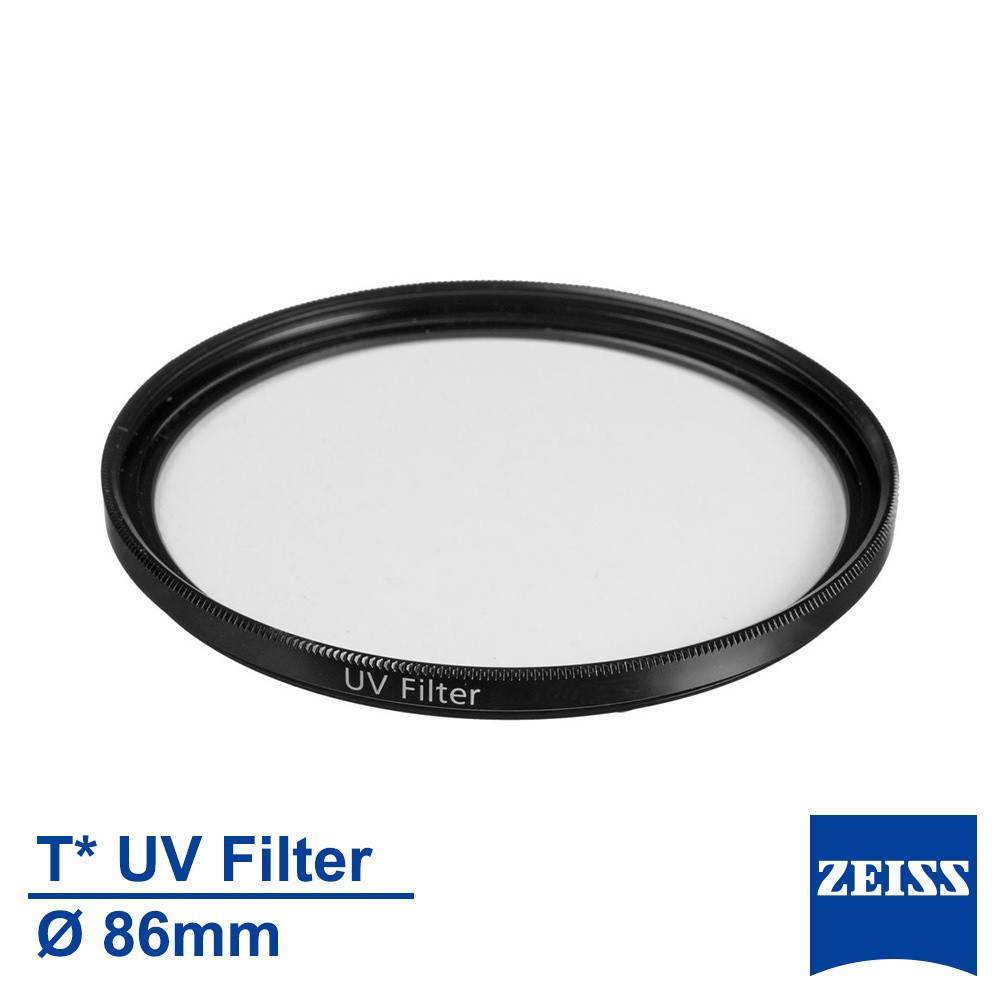 Zeiss 蔡司 Filter T* UV鏡 86mm 多層鍍膜 保護鏡 廠商直送