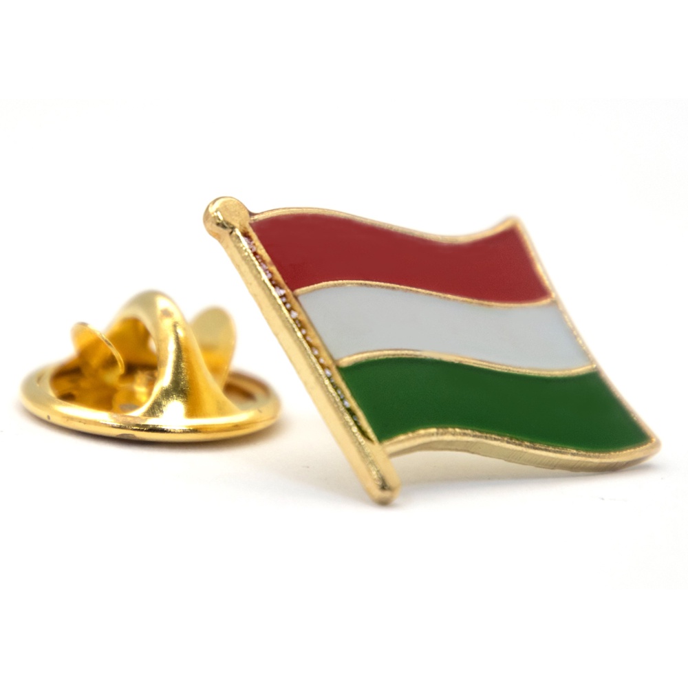 HUNGARY 匈牙利 辨識胸針 國旗配飾 國徽徽章愛國 國慶 遊行 流行