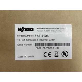 分享器WAGO-HUB 16Port 852-1106