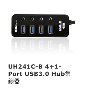 Uptech登昌恆 UH241C-B 4+1-Port USB 3.0 Hub集線器