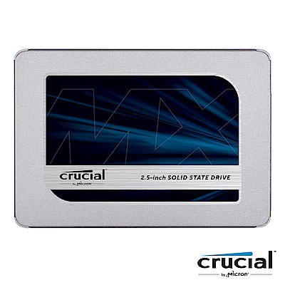 美光Micron Crucial MX500 1TB SATAⅢ 固態硬碟