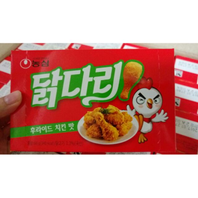 韓國農心棒棒腿餅乾
(賣完韓式炸雞/BBQ口味)