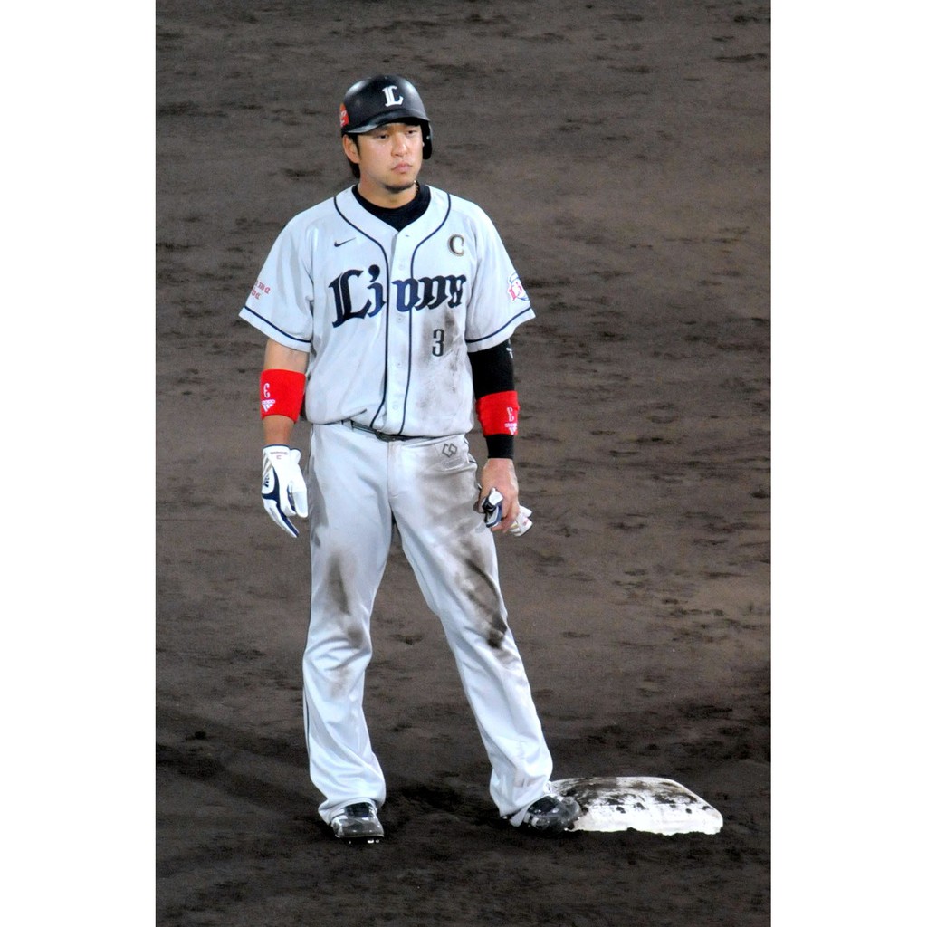 Npb 日本職棒埼玉西武獅球衣灰中島裕之中島宏之nike製吳念庭中村剛也源田壮亮山川穂高松坂大輔 蝦皮購物