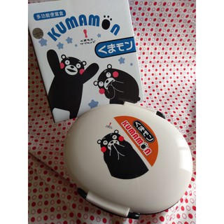 全新-KUMAMON 熊本熊多功能雙層便當盒