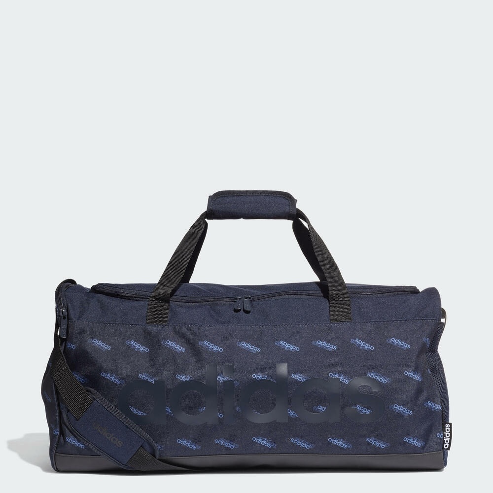 有間店🔹ADIDAS LOGO 藍色 手提 手拿包 健身包 側背包 旅遊包 旅行袋 FL3653