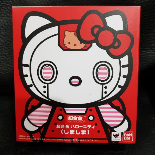 代理版 全新未拆 Bandai 超合金 40週年 Hello Kitty 紅色版 凱蒂貓 機器人